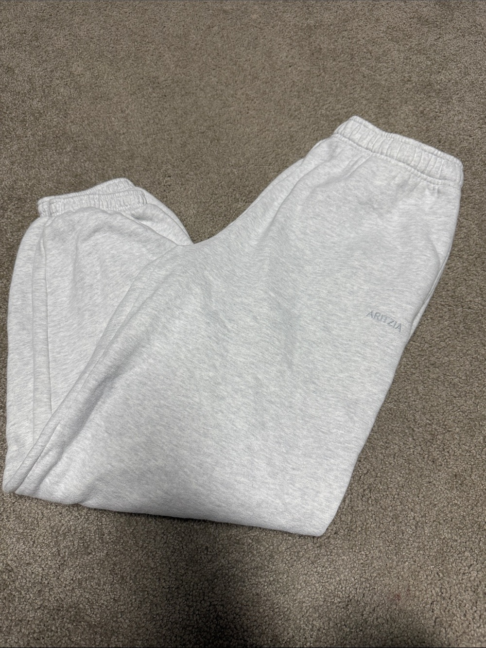 Aritzia Heather Gray Cozy Sweatpants